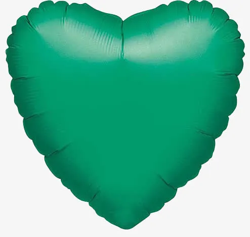 绿色心形气球免抠