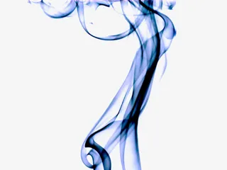 蓝色晕染图片素材免抠