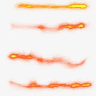 金色线性光效素材免抠