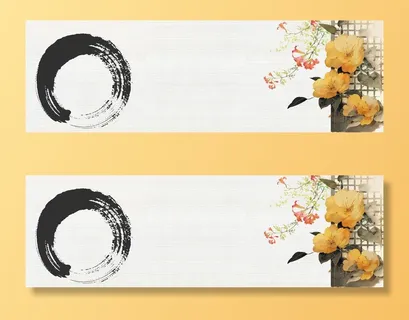 电商古风唯美淡雅banner背景高清复古中国风背景 电商古风唯美淡雅banner背景高清复古中国风背景