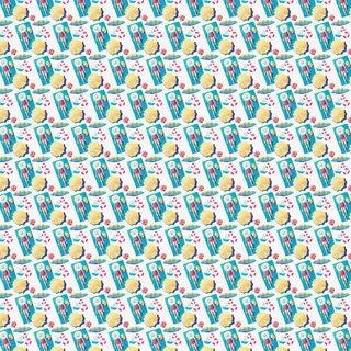 矢量手绘蓝色漫画背景