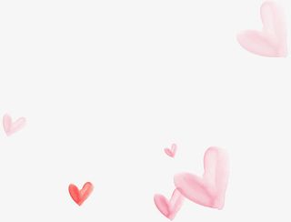 唯美浪漫爱心图形免抠