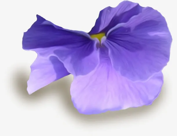 紫色漂亮花朵免抠