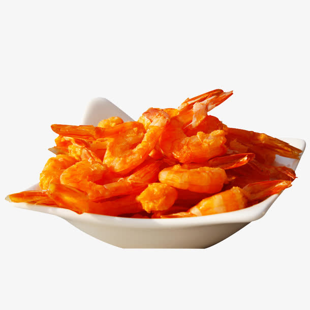 油炸虾免抠