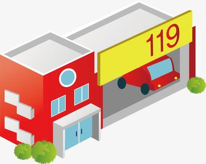 消防队png矢量素材免抠