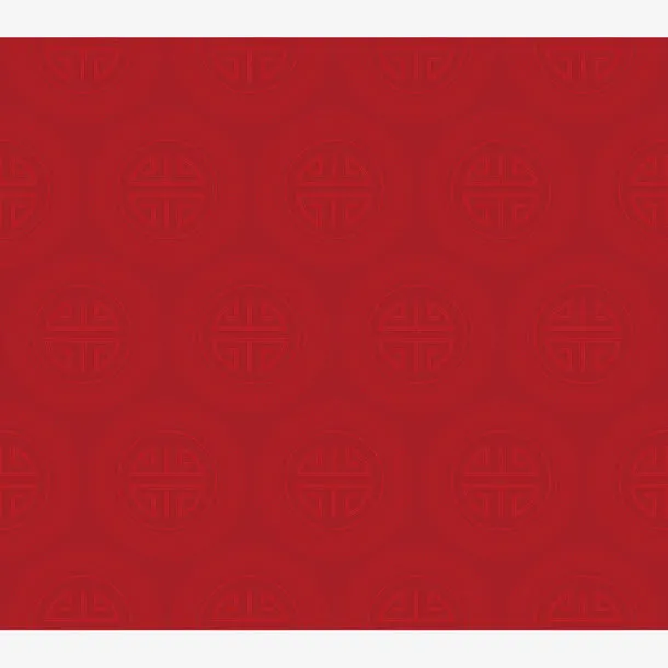 红色圆形图案中国风背景
