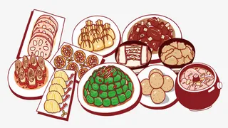 通西式餐点免抠