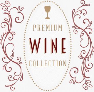 矢量旋涡状花草边框插图免抠