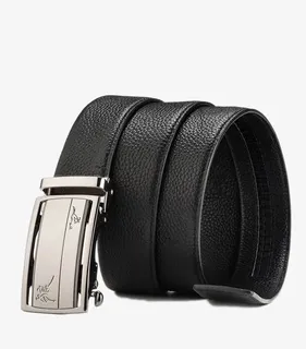 七匹狼皮带男士正品自动扣真皮免抠