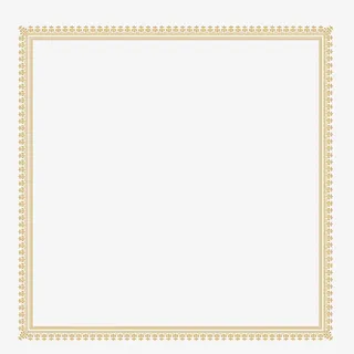 黄色底纹合格证边框免抠