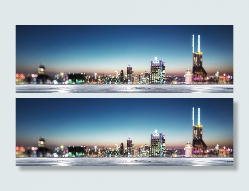 城市工业背景banner高清