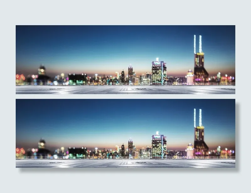 城市工业背景banner高清