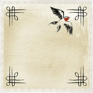 简约飞鸟剪贴板背景高清