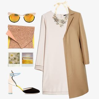 职场干练女装搭配免抠