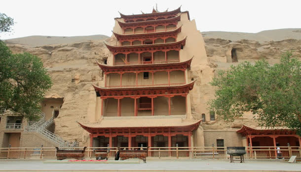 敦煌莫高窟免抠