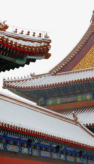 故宫红墙梦回故宫素材免抠