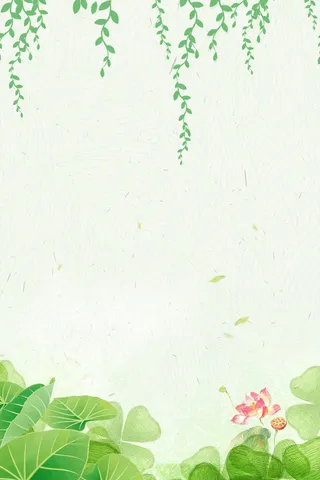 小清新春季节气海报高清