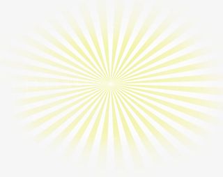 夏日海报放射性黄色光效免抠