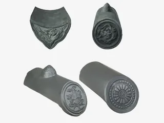 古建青瓦图片免抠