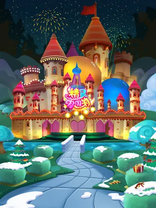 卡通游戏精灵萌萌消免抠