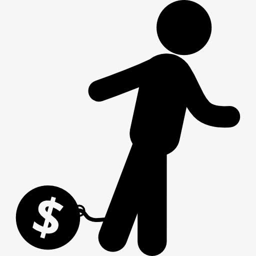 犯人有钱的男人束缚和球图标免抠
