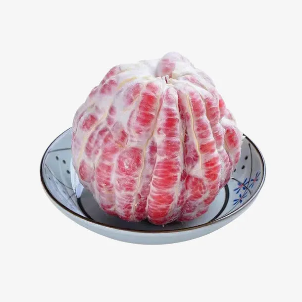 盘里的蜜柚免抠