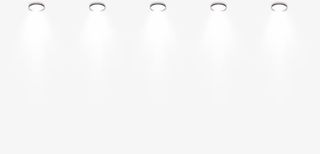 白色发光聚光灯投光灯舞台灯光光效免抠装饰效果特效元素