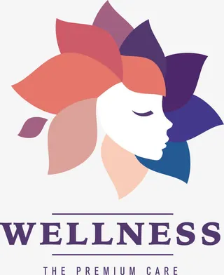 花瓣美容logo设计免抠