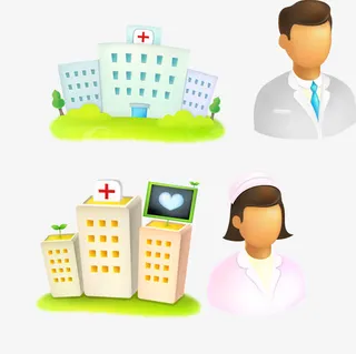 医院医生护士免抠