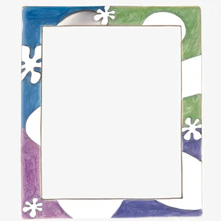 卡通彩色边框免抠