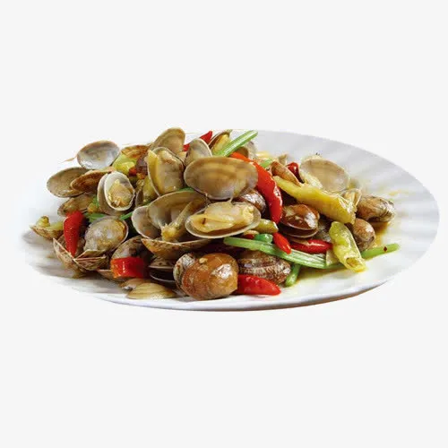 爆炒花甲图片免抠