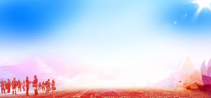蓝色背景 蓝色科技 展高清