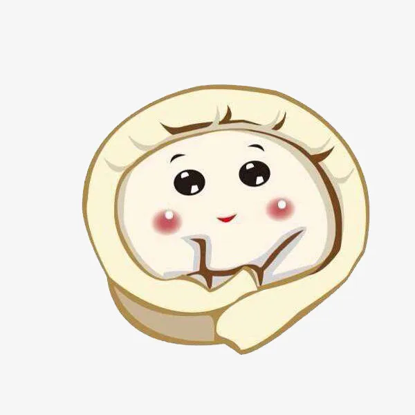 可爱的卡通馄饨免抠