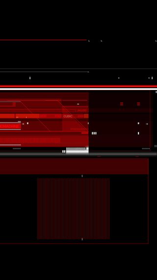 黑色红色未来科技元素H5背景图高清
