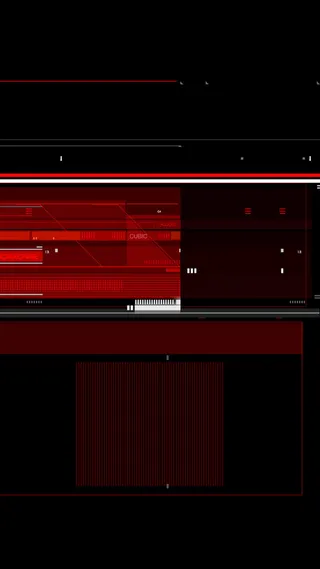 黑色红色未来科技元素H5背景图高清