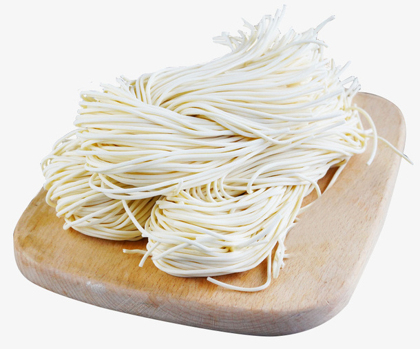 手工鲜细面条免抠