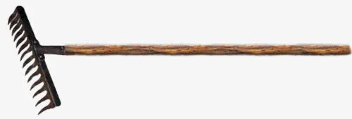 农具耙子PNG免抠素材免抠