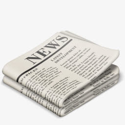 英文报纸杂志媒体新闻免抠