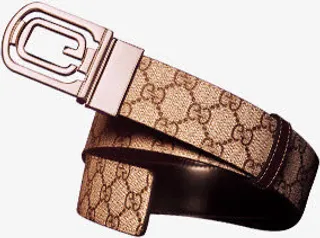 高清摄影质感牛皮男士商务皮带免抠