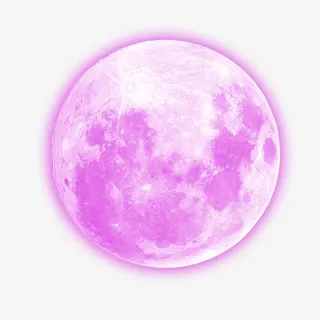 梦幻圆月免抠
