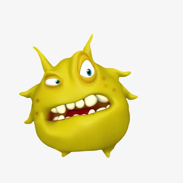 怪物病毒细菌免抠