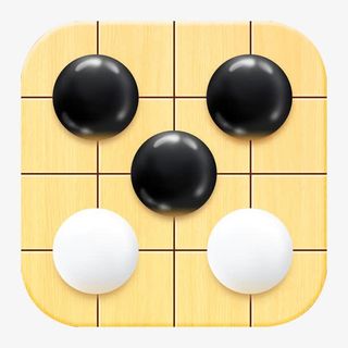 黑白棋棋盘脑力活动免抠