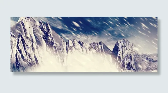 暴风雪背景高清