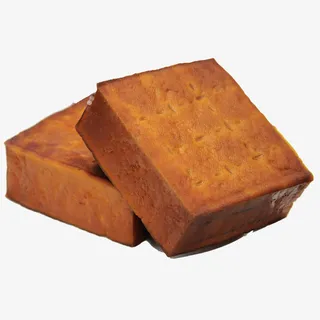 自制豆腐干微距特写免抠