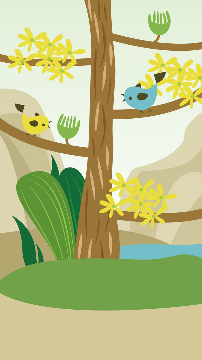 二十四节气可爱插画高清