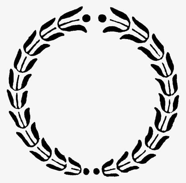 黑白边框免抠