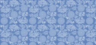 中国民族风乡村花纹背景