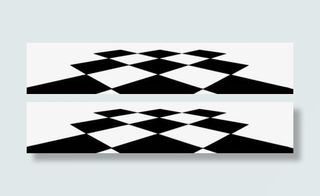 黑白方格地板素材免抠