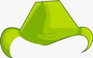 儿童节快乐橙色发型六一儿童节免抠