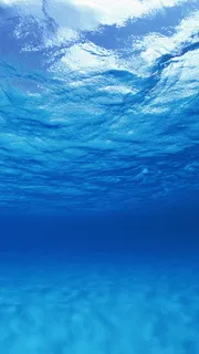 蓝色海洋H5背景高清
